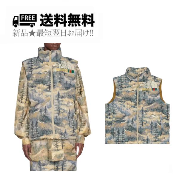 K364-M.. GUCCI × THE NORTH FACE グッチ ノースフェイス ダウン ベス...