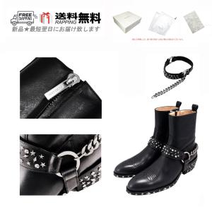 CELINE（セリーヌ） 22AW メタルトゥキャップ ウエスタンミドルブーツ