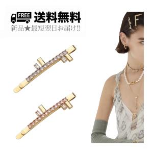 K429- FENDI フェンディ FFロゴ ヘアクリップ バレッタ ヘアアクセサリー イタリア製 ...