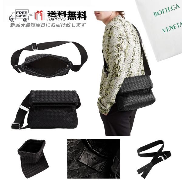 K593.. BOTTEGA VENETA ボッテガ ヴェネタ メッセンジャー バッグ BAG イン...