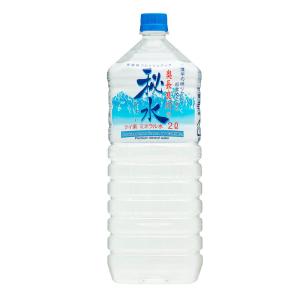 テクノス　奥長良川の秘水 2L×6本入（12ケース）ケイ素 名水 超軟水 非加熱常温充填ミネラルウォーター 水 国産 日本製 岐阜県産｜c-vision