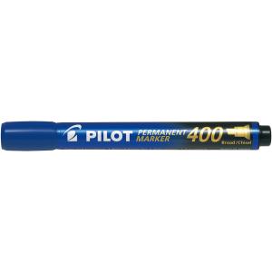 PILOT（パイロット） パーマネントマーカー400 中字平芯 ブルー MPM-10B-L油性マーカー 学用品｜c-vision