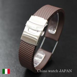 時計ベルト バンド BC ボネット・シンチュリーニ ラバーべルト 20mm 備前 Dバックルモデル 送料無料｜c-watch