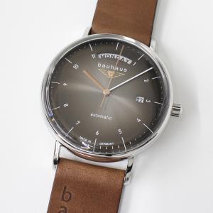 バウハウス 腕時計 BAUHAUS 2162-3AT ダークブルー 自動巻き ドイツ
