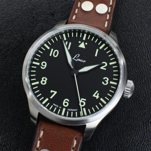 ラコ 腕時計 Laco PILOT 861988 Augsburg39 アウクスブルク 自動巻き パ...