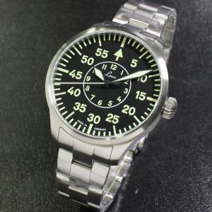 ラコ 腕時計 Laco PILOT 862139 Aachen39 アーヘン39 自動巻き パイロットウォッチ メンズ腕時計 送料無料｜c-watch