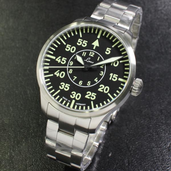 ラコ 腕時計 Laco PILOT 862139 Aachen39 アーヘン39 自動巻き パイロッ...