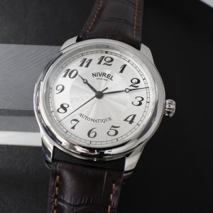 NIVREL 腕時計 ニブレル レプリカクラシック 自動巻き 腕時計 N 160.001 CAAES メンズ腕時計
