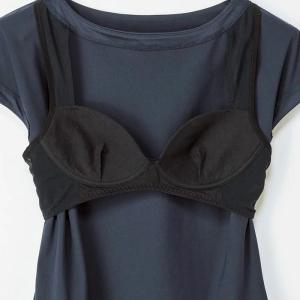 ブラカップ付き ロングワンピース オシャレで快...の詳細画像5