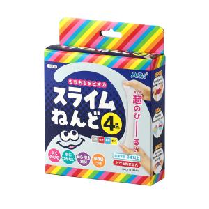 ねんど もちもち触感 タピオカスライム 4色セ...の詳細画像4