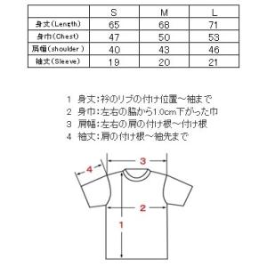 着る日本語 半袖Tシャツ タイ語 ホワイト×ピ...の詳細画像3