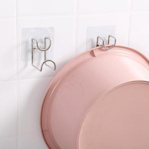 湯おけホルダー(2個セット）強力吸着シート「洗面器