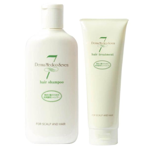 ダーマメディコ セブンヘアシャンプー 270mL セブンヘアトリートメント 250g 敏感肌 der...
