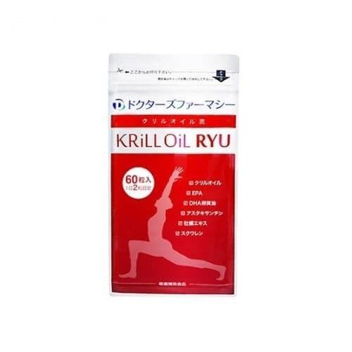 クリルオイル EPA DHA アスタキサンチン ドクターズファーマシー クリルオイル流 60粒