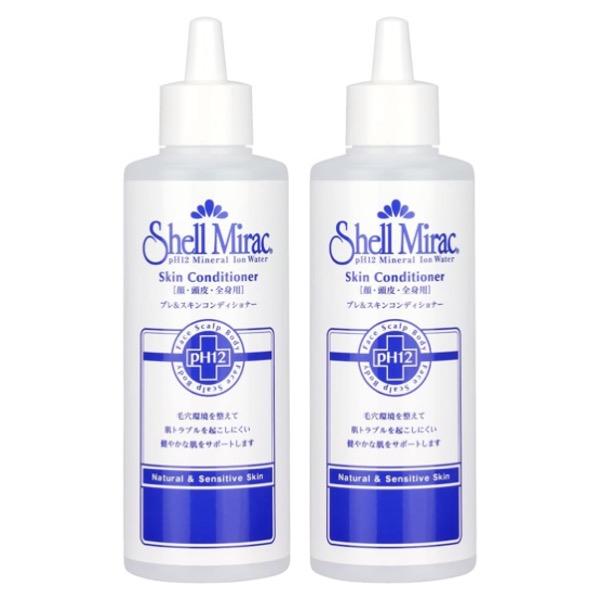シェルミラック プレ&amp;スキンコンディショナー 200ml 2個セット (2本セット スキンケアローシ...