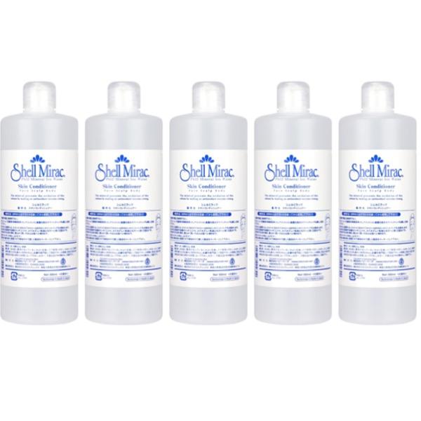 シェルミラック プレ&amp;スキンコンディショナー 500ml 5個セット (5本セット スキンケアローシ...