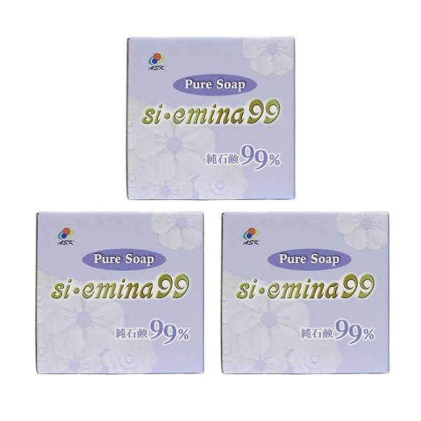 えみな Pure Soap si・emina 99 1kg 3個セット siemina しえみな ピ...