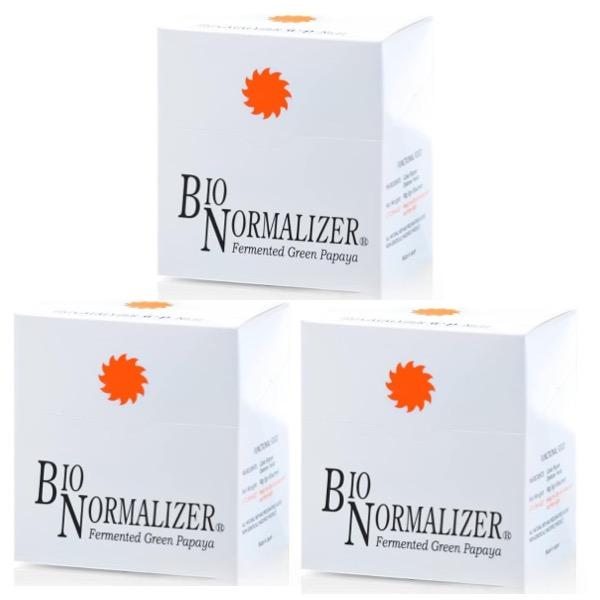 三旺インターナショナル バイオノーマライザー 90g(3g×30包) 3個セット 青パパイヤ酵素 発...