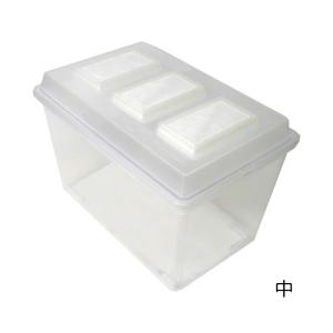 シーラケース コバエシャッター 中 5個セット 虫かご カブトムシ クワガタ 昆虫 爬虫類 生体 観察 透明 クリア 飼育ケース コバエ防止シート 飼