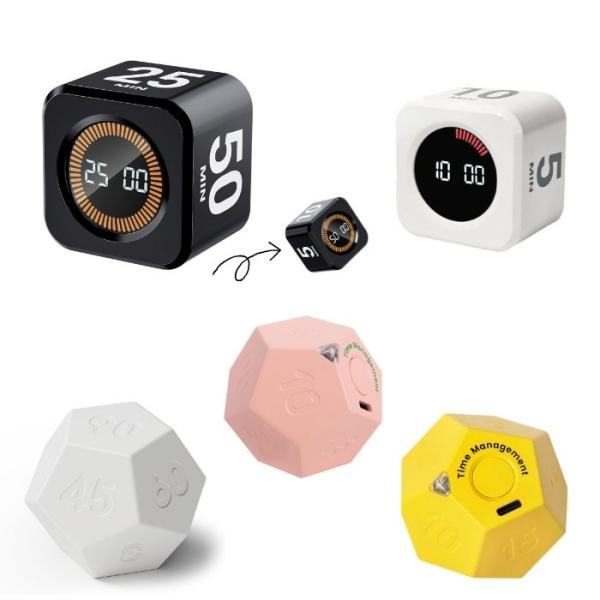 ポモドーロタイマー 勉強タイマー 学習 インターバル 置くだけ キッチン 料理 在宅ワーク 受験 子...