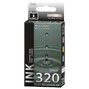 キヤノン 互換インク BCI-320PGBK互換 顔料ブラック×1 OHM 01-4145 INK-C320B-BK｜cablestore