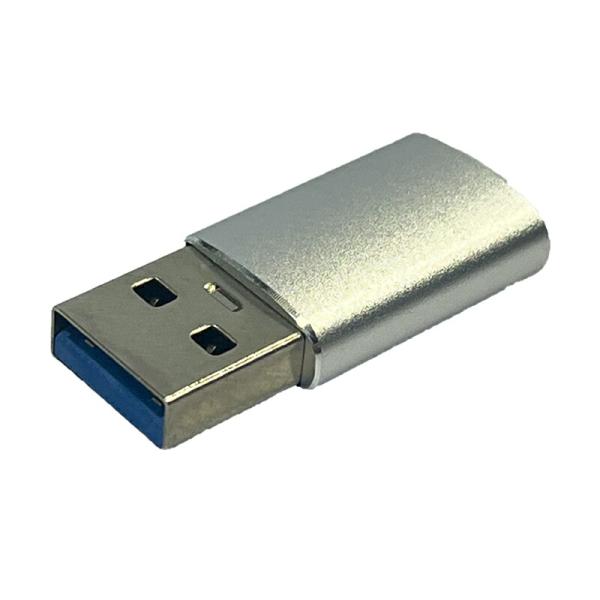 3Aカンパニー USB Type-C変換アダプタ Type-C（メス）- Atype（オス） データ...