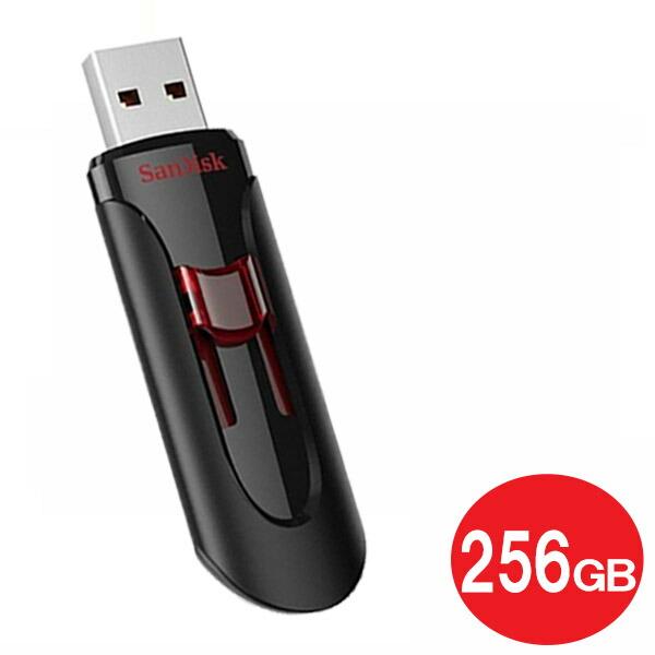 サンディスク USB3.0フラッシュメモリ 256GB Cruzer Glide SDCZ600-2...
