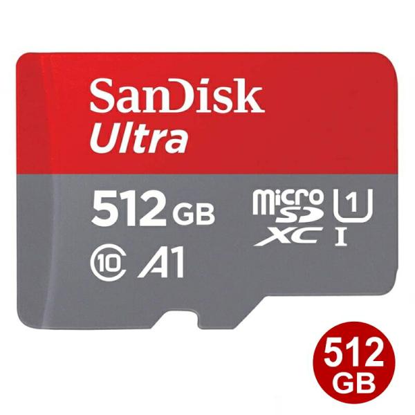 サンディスク microSDXCカード 512GB Ultra class10 UHS-1 A1 1...