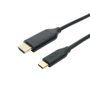 ミヨシ USB Type-C to HDMI変換ケーブル 1m USD-FH10BK｜cablestore