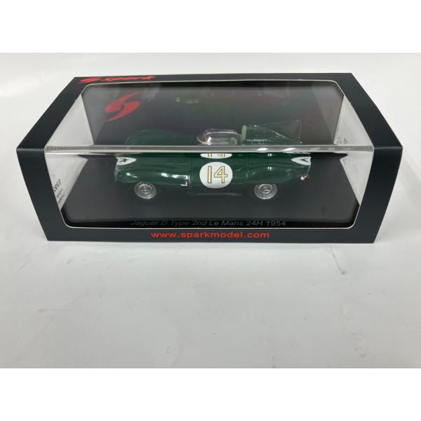 Spark 1/43　ジャガー Dタイプ　ルマン1954　No.14