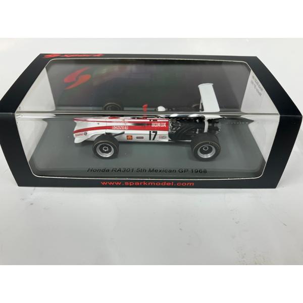 Spark 1/43  ホンダ RA301 F1 メキシコGP1968 No.5 Ｊ.ボニエ