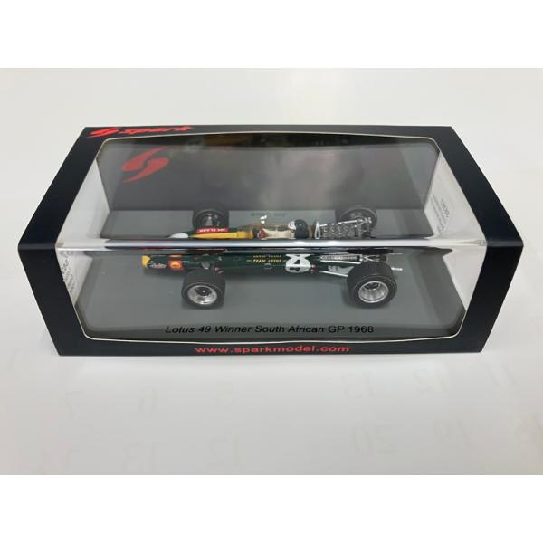 Spark 1/43 ロータス 49 F1 南アフリカGP1968 クラーク　優勝