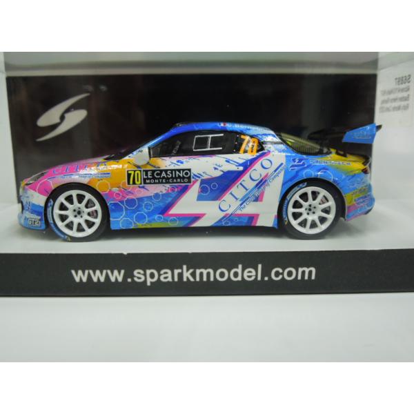 Spark 1/43 アルピーヌ A110 RALLY RGT N.70 モンテカルロ2025