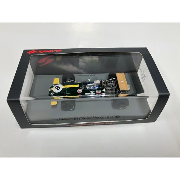 Spark 1/43 ブラバム BT26A F1 メキシコGP1969  J.ブラバム