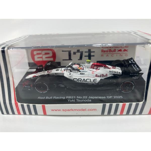 Spark 1/64 レッドブル RB21 F1 日本GP2025 角田 No.22