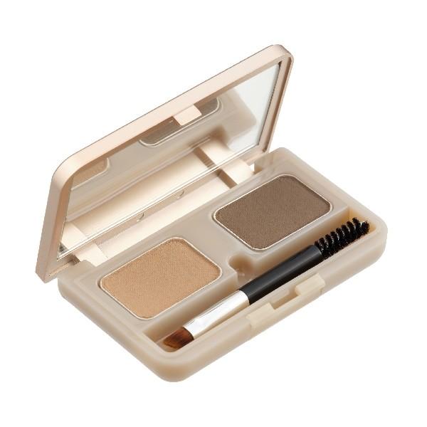 ＣＡＣ化粧品 アイブロウパレット ブラウン (ケース・ブラシ付き)