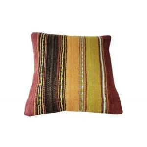 オールドキリムクッションカバー 45×44cm パッチワーク Old Kilim