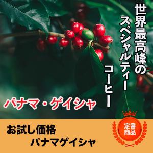 コーヒー豆 ドリップコーヒー コーヒー 珈琲豆 お試し価格 スペシャルティコーヒー パナマ ゲイシャ 50g