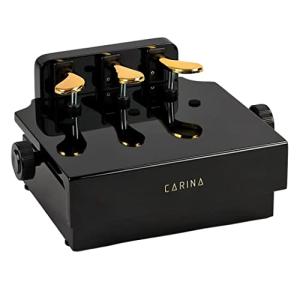 Carina カリーナ ピアノ 補助ペダル ３本ペダル キーボード 電子ピアノ サスティンペダル 幼児 子供用 無段階高さ調節可能 (ブラック/黒)の商品画像
