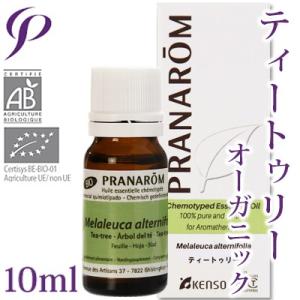 ティートゥリー 10ml （プラナロム）（ティートリー ティーツリー 精油 エッセンシャルオイル アロマテラピー オーガニック 天然 オリジナル コスメ クリーム)