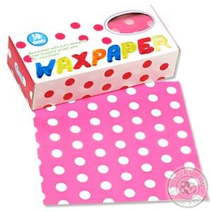 デザイン ワックスペーパー ハンディタイプ パッションピーチ