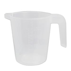 計量カップ PP 1L ［取っ手 メモリ付き］ （手作り石鹸