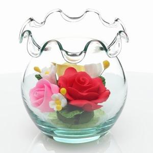 プリザーブドフラワー ソープフラワー(バラ：赤)(小) 母の日 誕生日 記念日 ギフト プレゼント 贈り物 flower