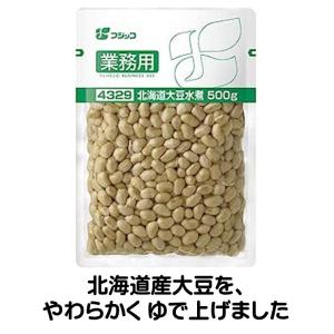 水煮 大豆 フジッコ 業務用 北海道産 大豆 水煮 500g 北海道大豆 フジッコ やわらかく ゆで上げた