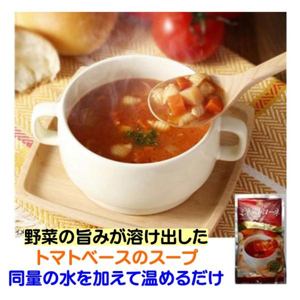 スープ 濃縮スープ ミネストローネ 450g 4〜6人前 ファディ スープ 野菜の旨み トマトベース...
