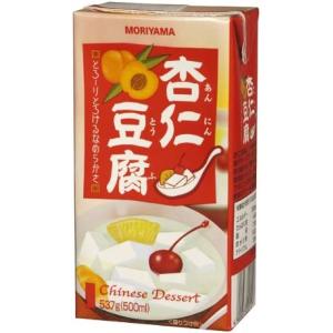 守山乳業 杏仁豆腐 537g 滑らかで喉ごしの良い食感と濃厚な味わい