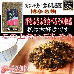 オニマル　からし高菜300g×1袋　 　高菜祭り