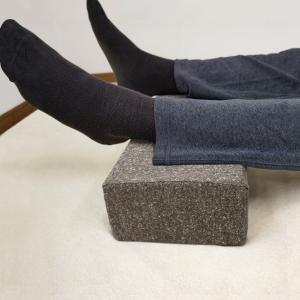日本製 かため 足枕 10cm厚 固形チップウ...の詳細画像2