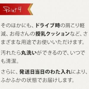 らくらくU字型クッション 授乳クッション オッ...の詳細画像5
