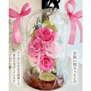 プリザーブドフラワー ギフト 胡蝶蘭 バラ 4...の詳細画像5